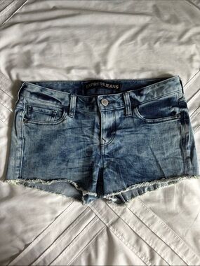 Express Denim Cutoff Shorts